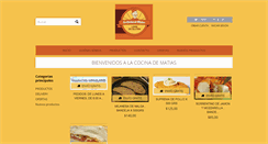 Desktop Screenshot of lacocinadematias.com.ar